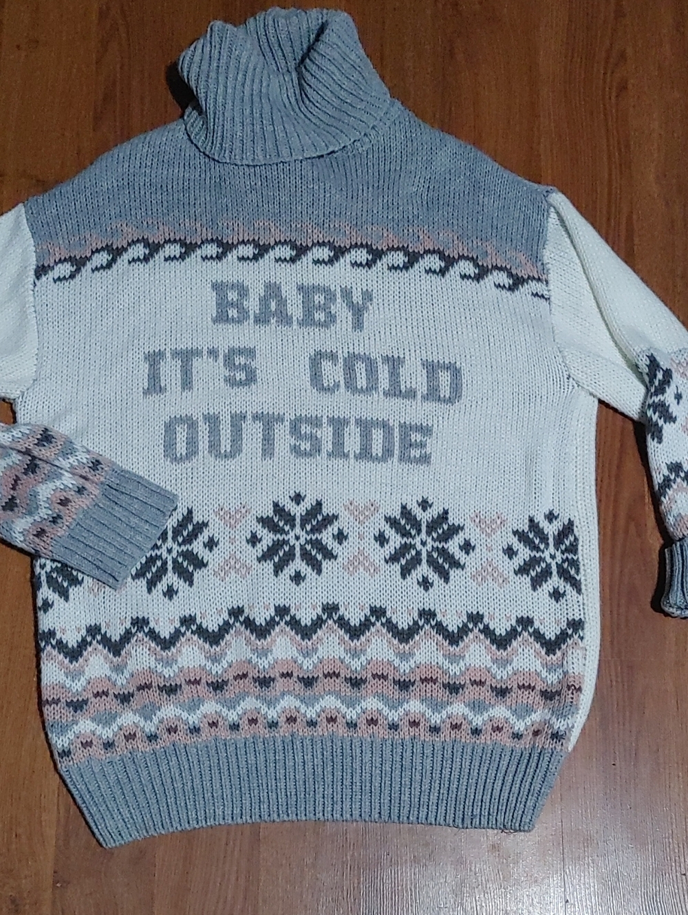 Urban Heritage Happy Holidays Turtleneck Sweater
